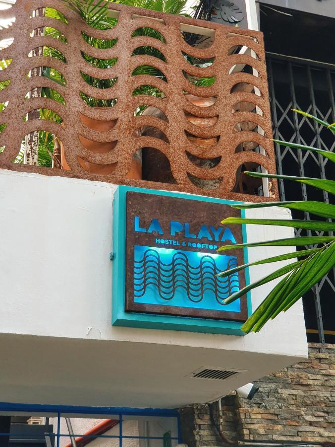 La Playa Hostel & Rooftop Medellín Zewnętrze zdjęcie